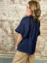 THML Larson Denim Top