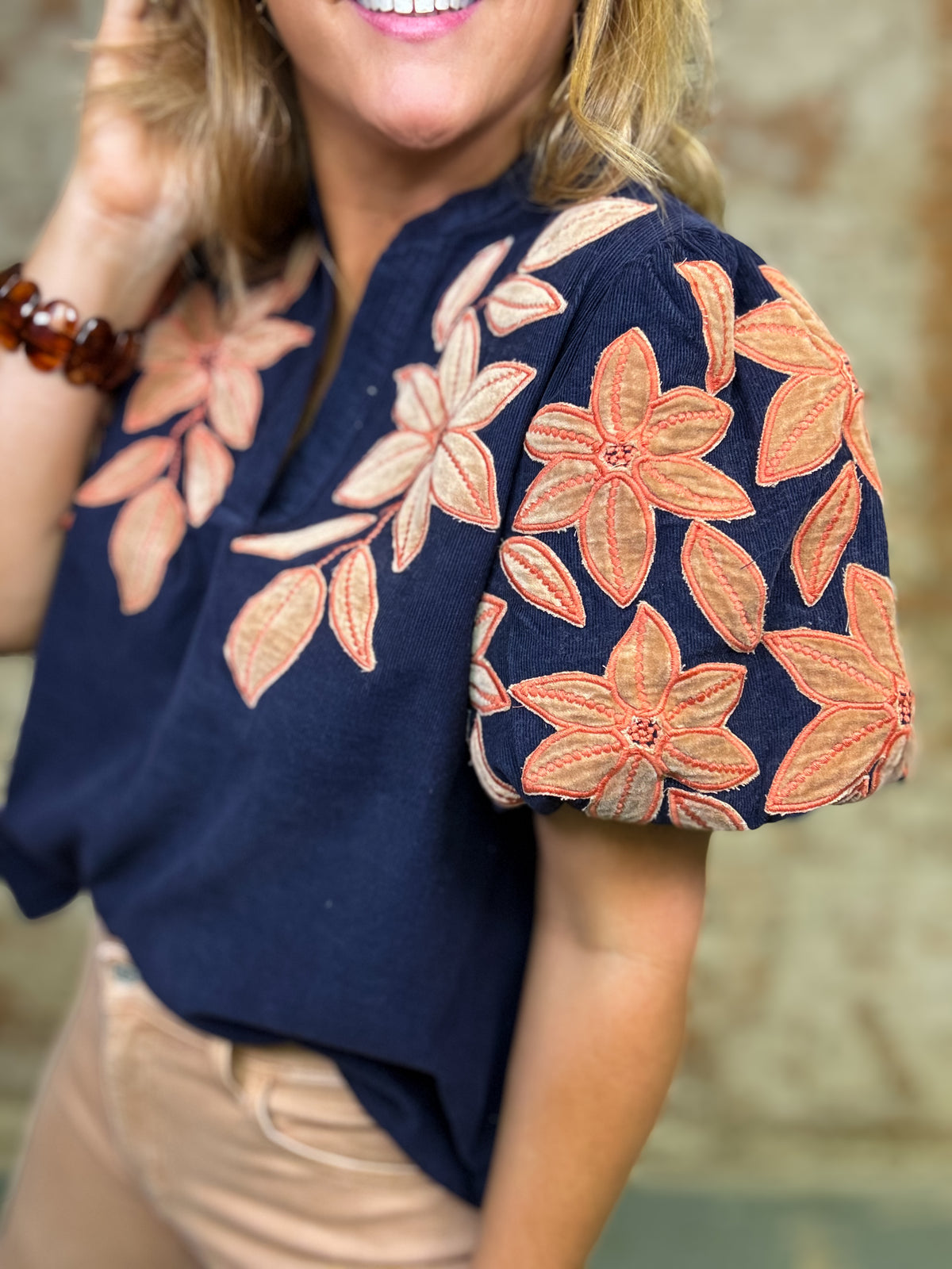 THML Abbie Applique Top