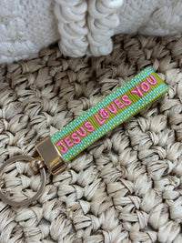 Jesus Loves You Keychain