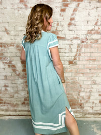 Milana Linen Midi Dress