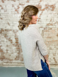 Emilia Pullover Sweater Top-FINAL SALE