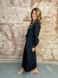 Wagner Solid Midi Dress