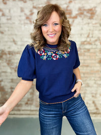 Valery Embroidered Sweater