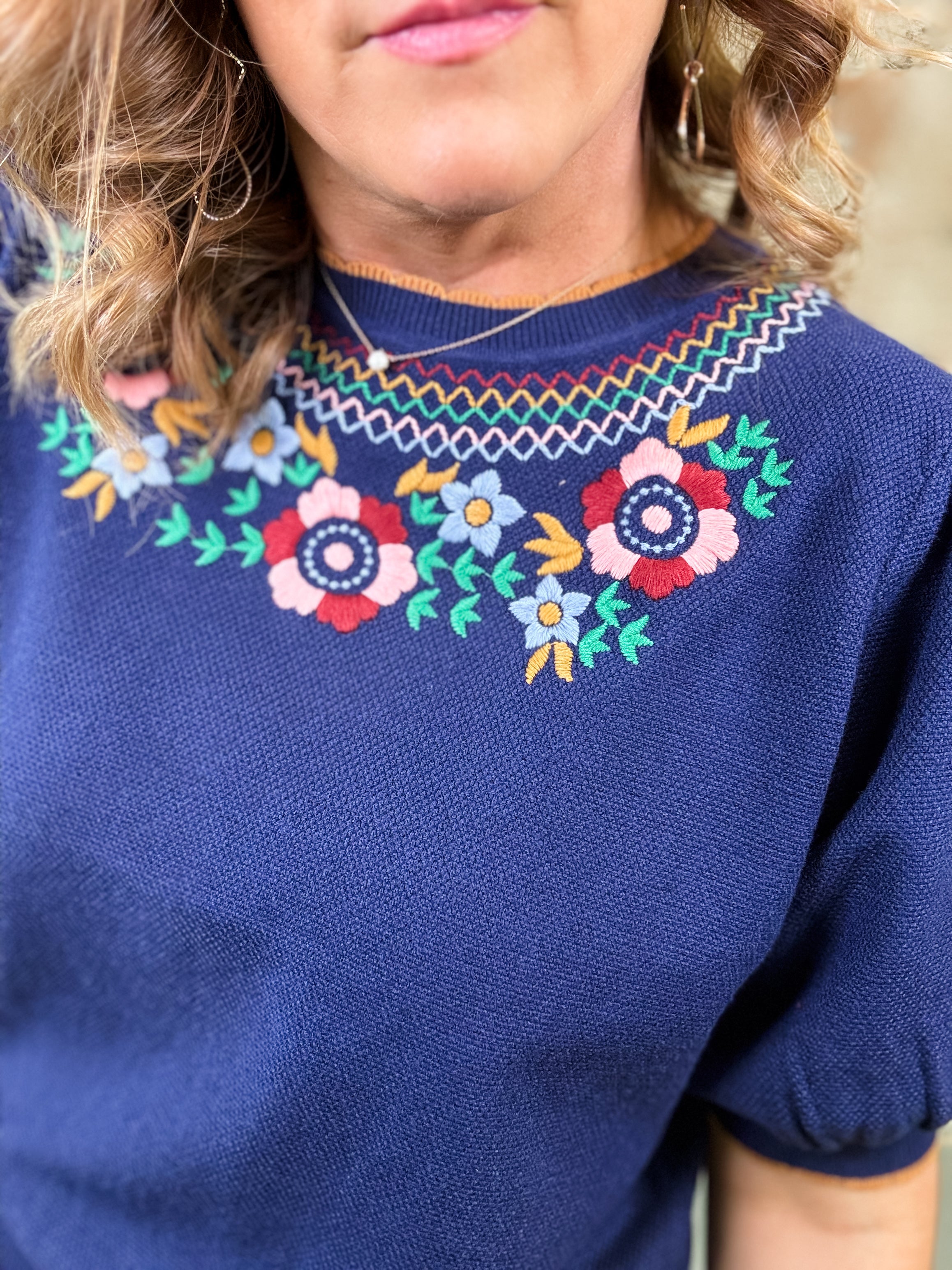 Valery Embroidered Sweater