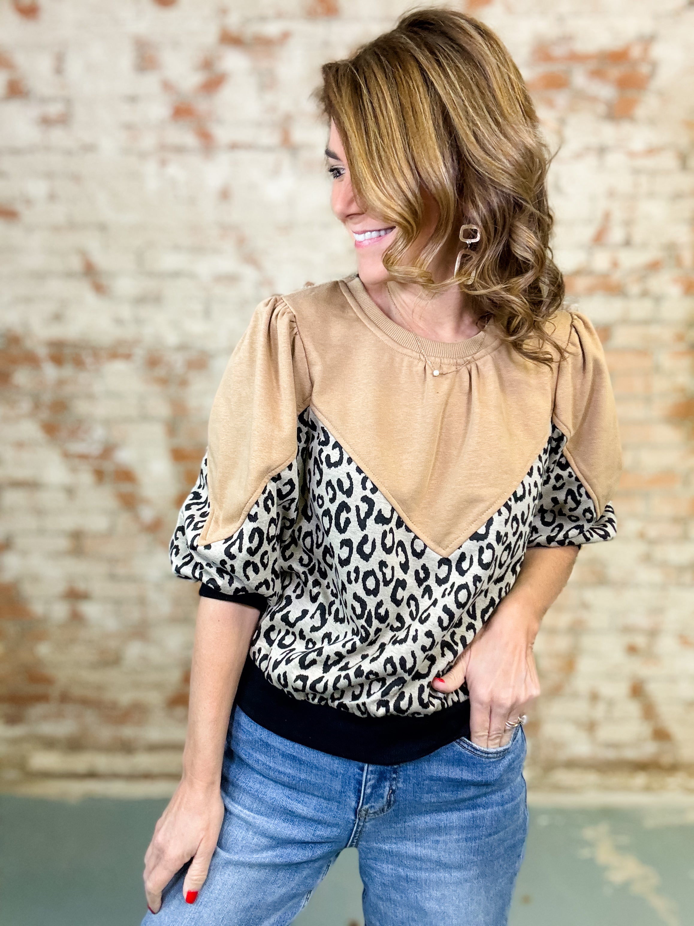 Novalee Mixed French Top