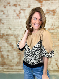 Novalee Mixed French Top