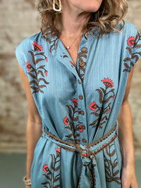 Uncle Frank Block Print Jumpsuit