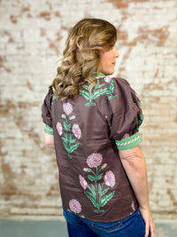 Arriaga Floral Top - FINAL SALE