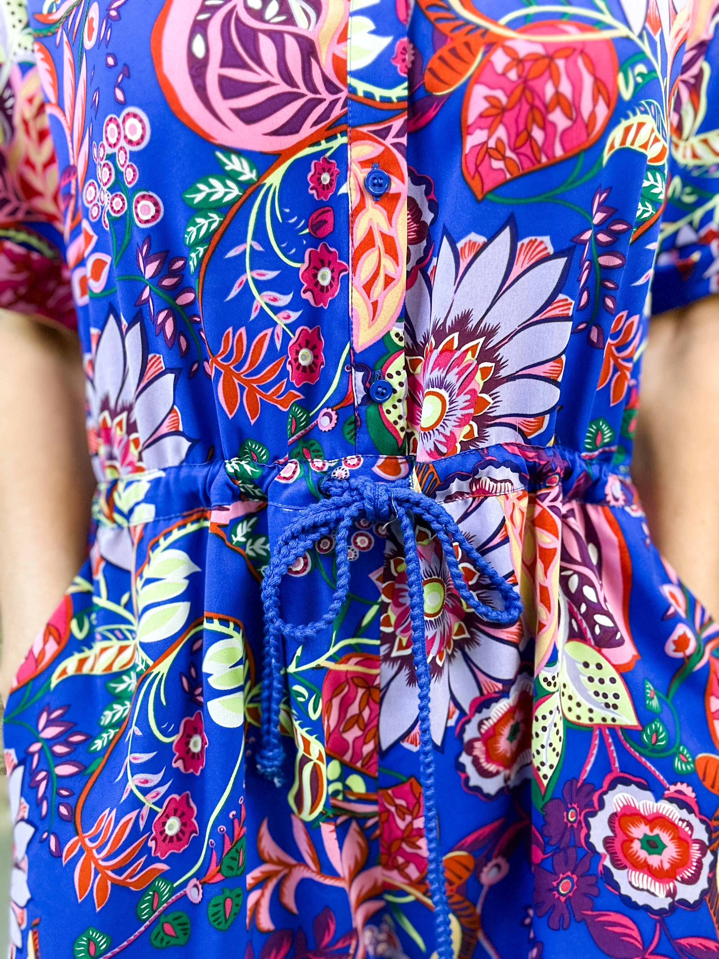 Elizabeth Button Up Romper - FINAL SALE