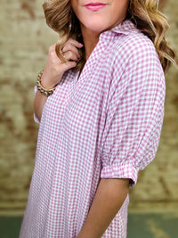 Jespie Gingham Dress