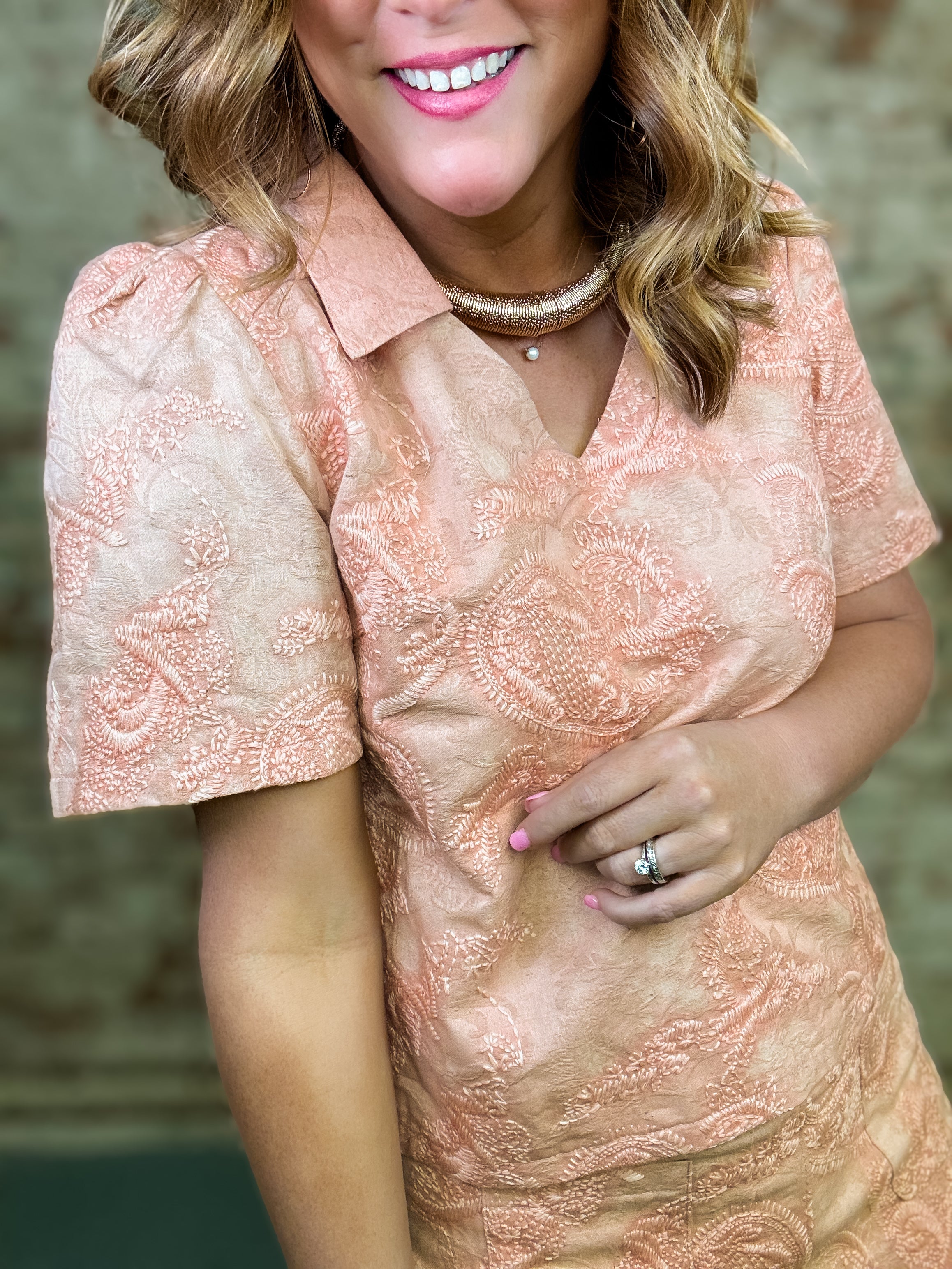 Loreen Paisley Embroidered Set