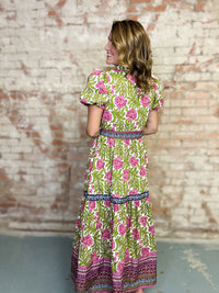 Linda Printed Maxi Dress