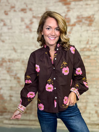THML Ensley Floral Top