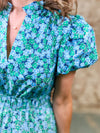 Tori Floral Midi Dress