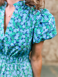 Tori Floral Midi Dress