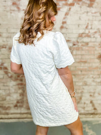 Oliviane Floral Jacquard Dress