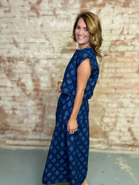 Denim Eyelet Greta Skirt Set | Sunshine Tienda