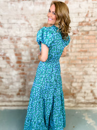 Tori Floral Midi Dress