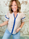 Katharine Fringe Detail Top