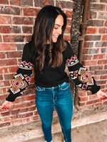 THML Embroidery Sleeve Top