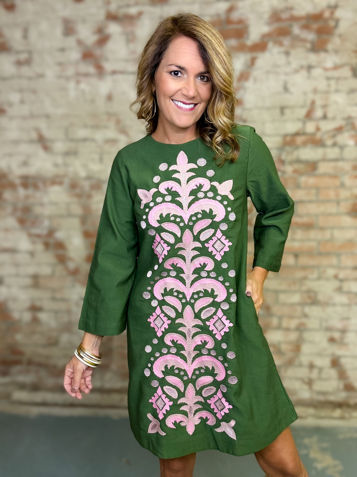 Uncle Frank Malinda Emboidery Dress