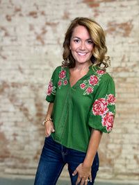 THML Vada Embroidery Top