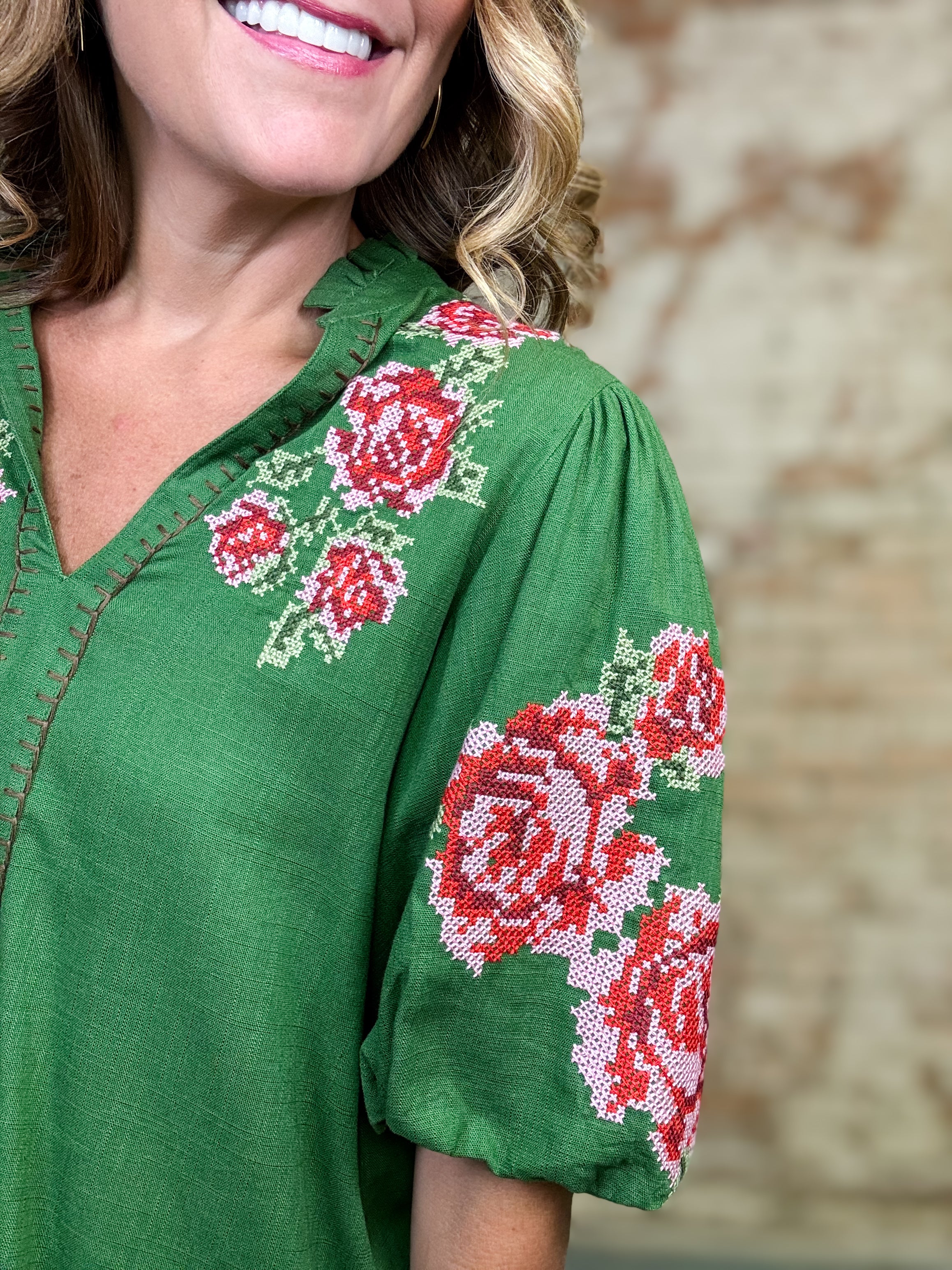 THML Vada Embroidery Top