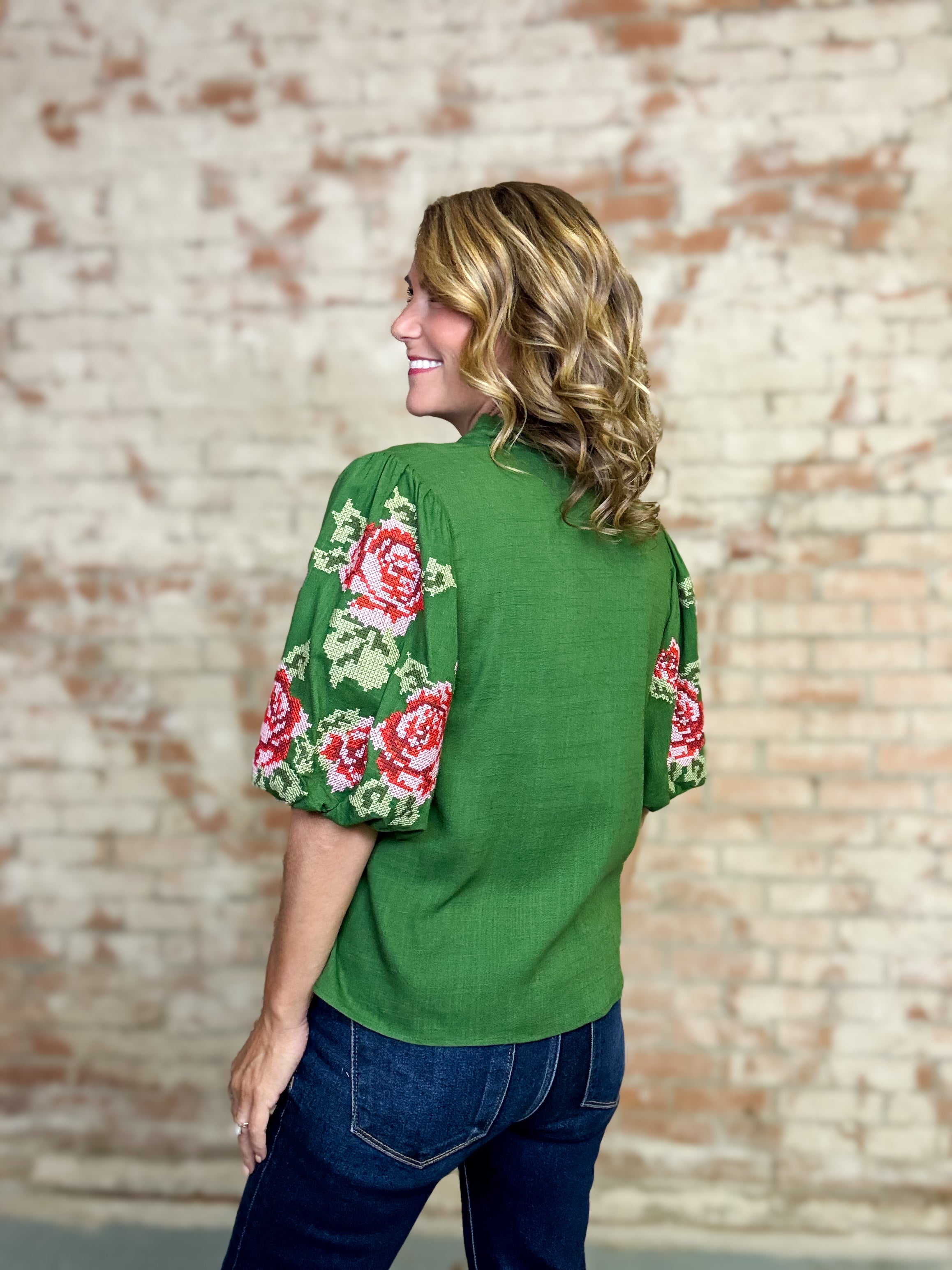 THML Vada Embroidery Top