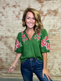 THML Vada Embroidery Top