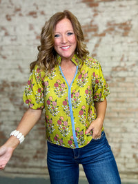 THML Suri Floral Top