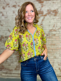 THML Suri Floral Top
