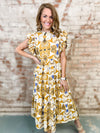 Hailey Flutter Sleeve Dress