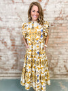 Hailey Flutter Sleeve Dress