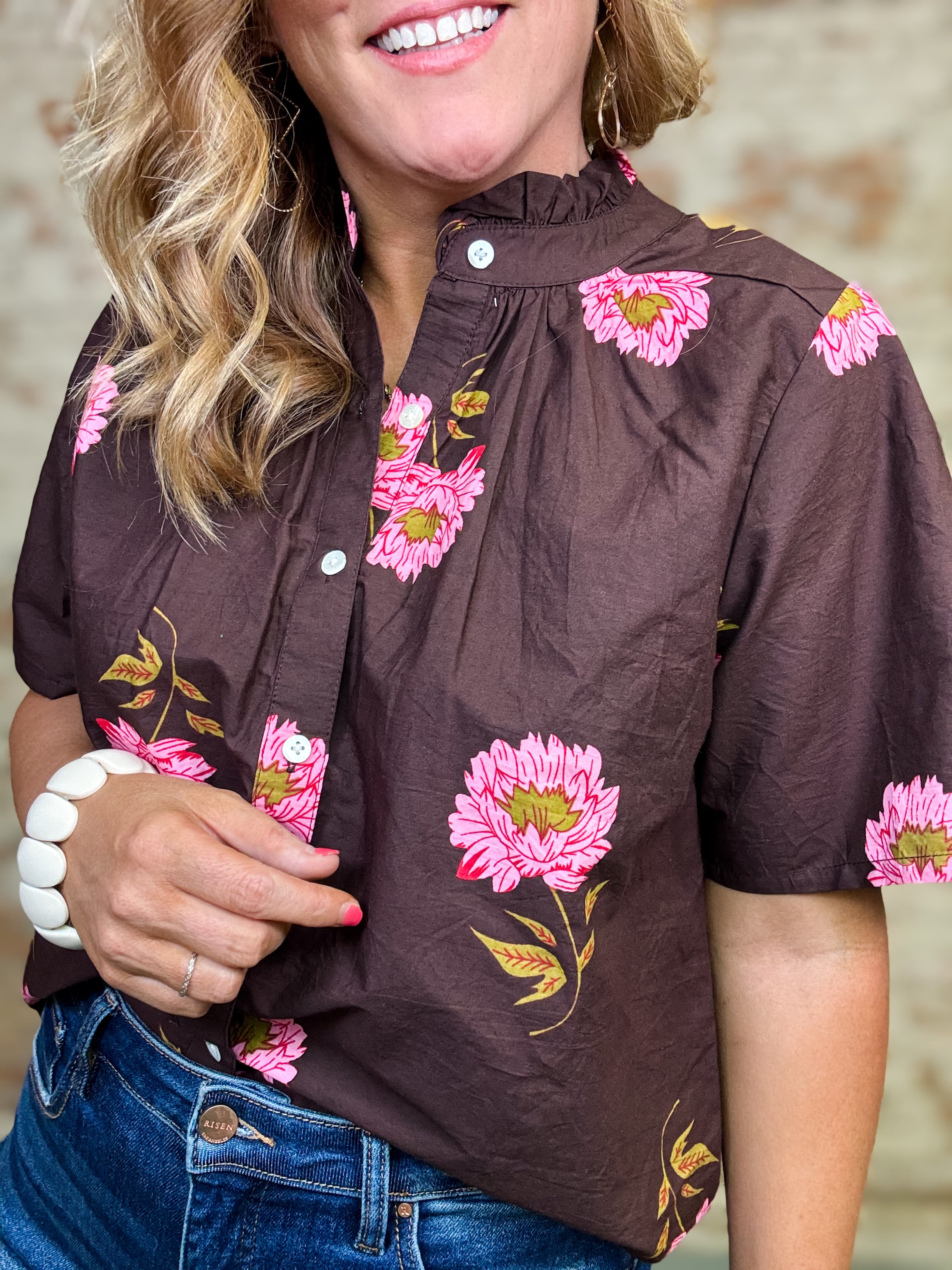 THML Laurel Floral Top