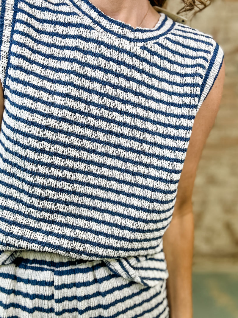 Leslie Stripe Pant Set