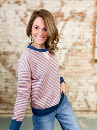 Jackson Striped Sweatshirt