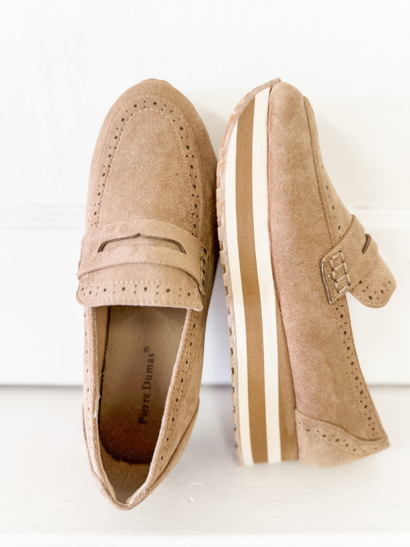 Tacey Taupe Loafer