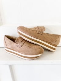 Tacey Taupe Loafer