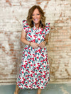 Tatum Flutter Sleeve Dress