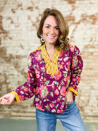 THML Novelle Placket Top