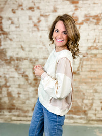 Calista Long Sleeve Pullover Top