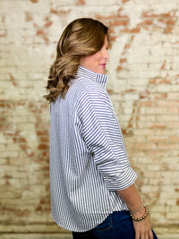 Amethyst Striped Top