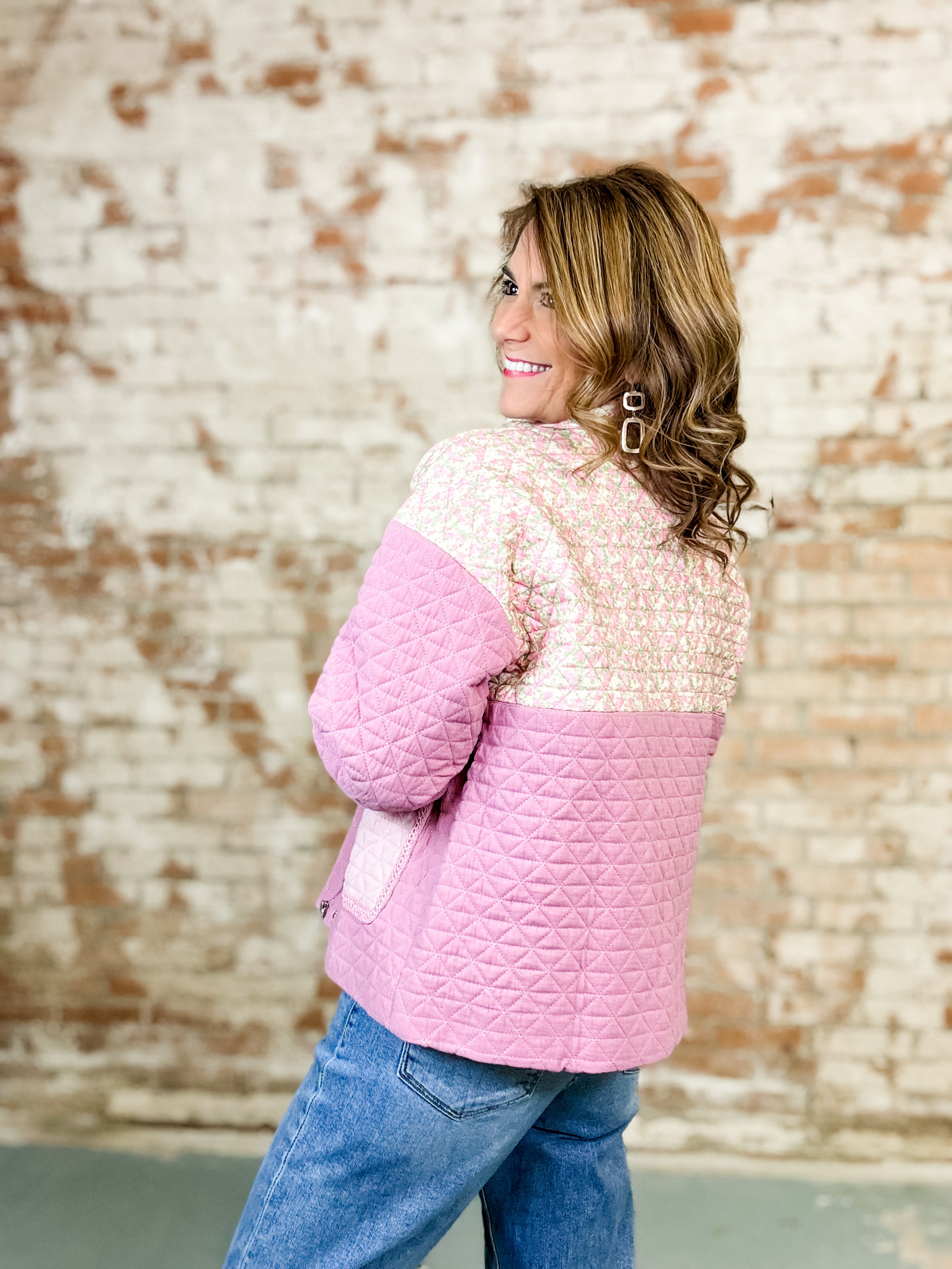 Fionna Floral Quilted Jacket