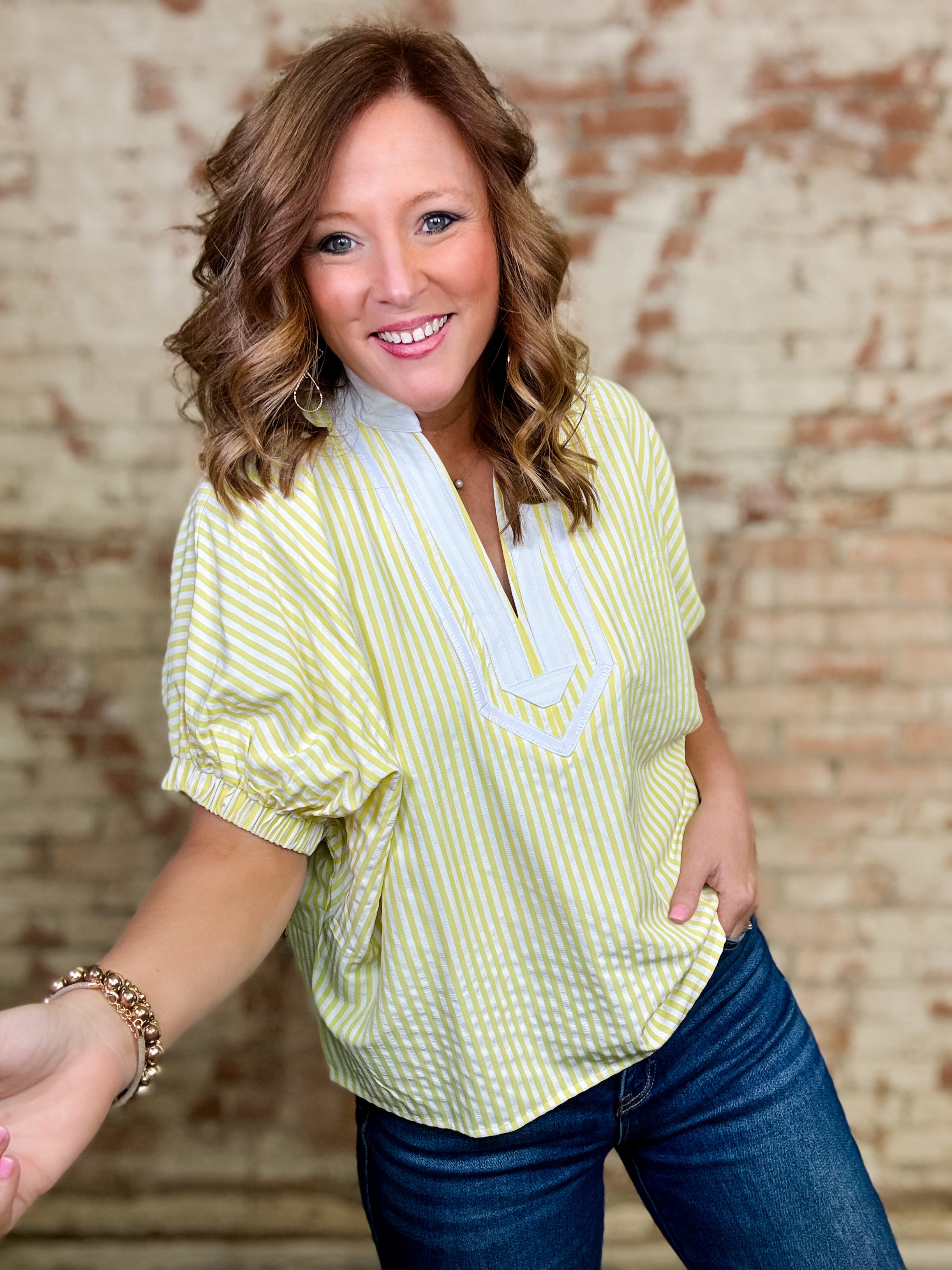 Hazel Striped Top