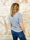 Tonia Stripe Textured Top