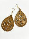 Wooden Dangle Earrings