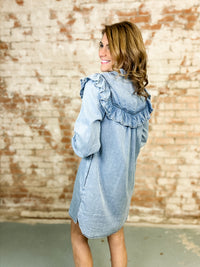 Icelynn Button Down Dress