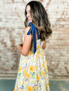 Shayna Bow Tie Floral Dress