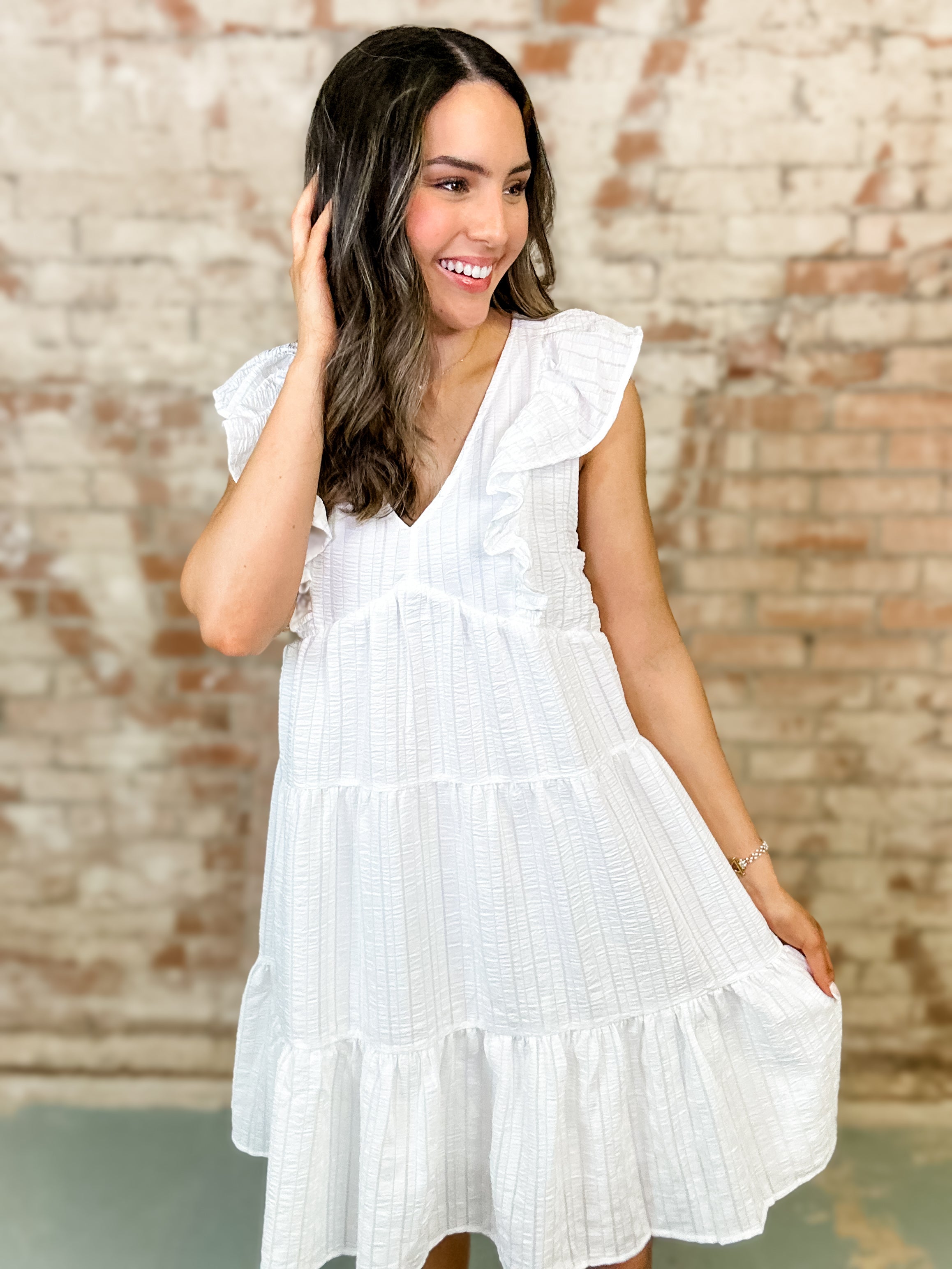 Dianne Ruffled Tiered Dress - FINAL SALE