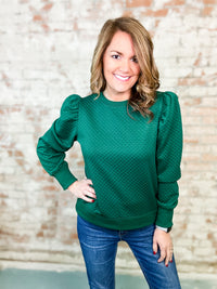 Landon Embossed Textured Top